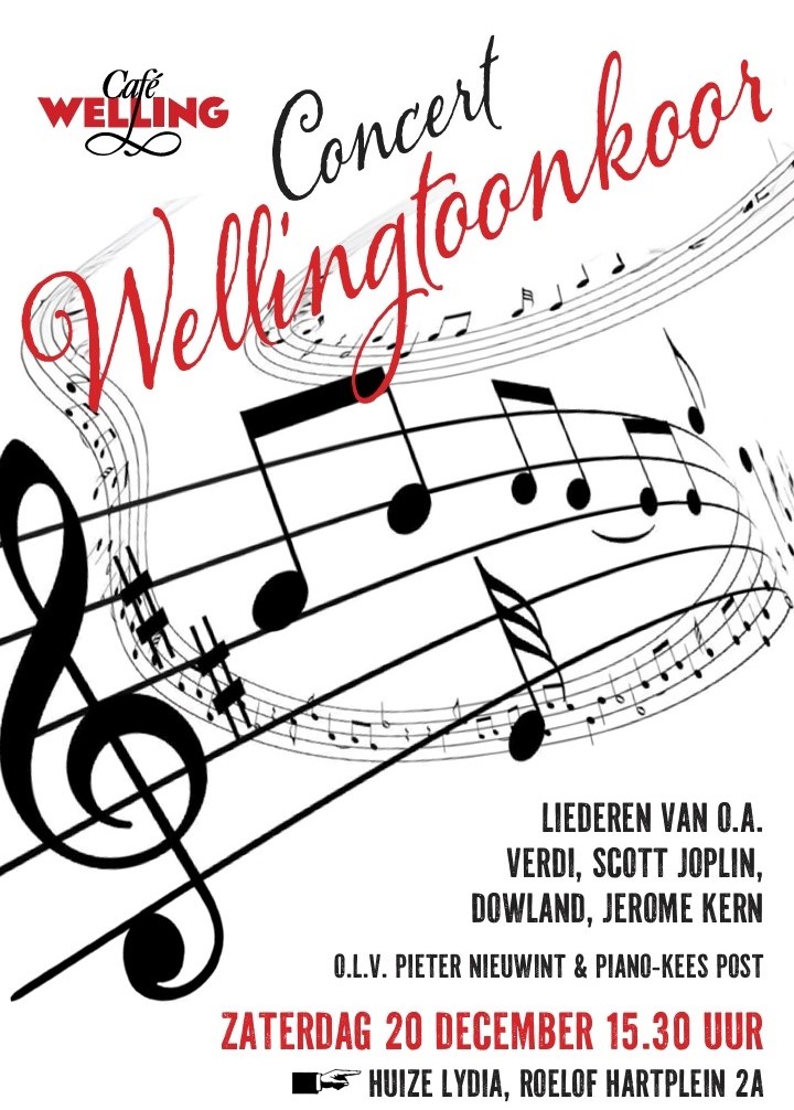 wellingtonkoor concert