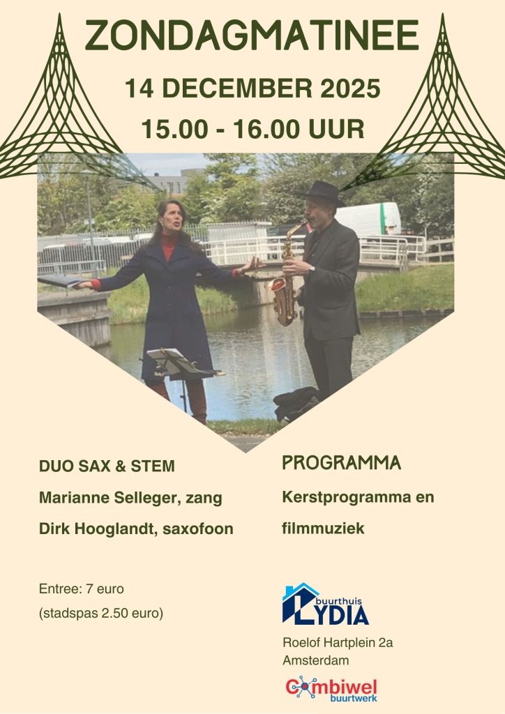 zondagmatinee december 2025